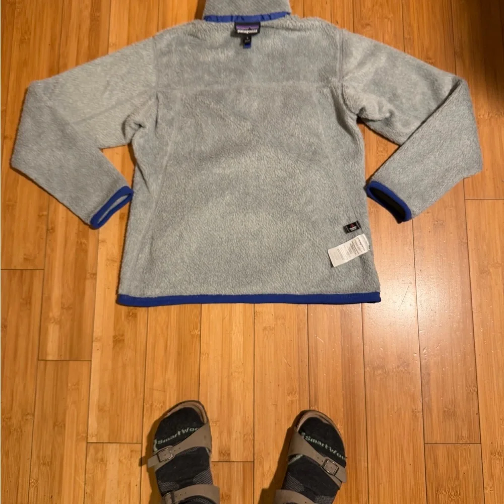 Patagonia Snap T Fleece Pullover Grey Blue Size S - Picture 6 of 14